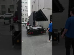 รถบรรทุกจอแสดงแสงแสงแสงอาทิตย์ LED