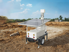 การติดตั้งเวิร์คช็อป รถพ่วงวงจรปิดพลังงานแสงอาทิตย์