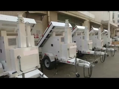 รถรับส่งกล้องวงจรปิดแสงอาทิตย์