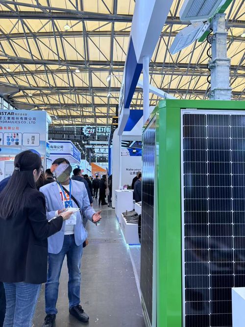 Latest company news about บริษัท ENWEI แสดงผลิตภัณฑ์แสงอาทิตย์ในงานแสดงสินค้านานาชาติ Bauma 2024