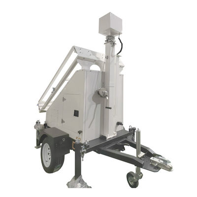คอนโดพลังงานแสงอาทิตย์เคลื่อนไหวประสิทธิภาพสูง 3*400W สําหรับโรงเรียน / สนามกีฬา