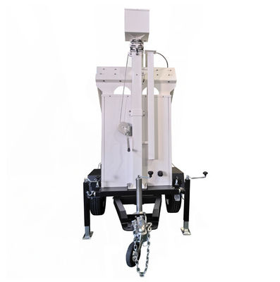 มัลติฟันชั่น โมบายล์ โซลาร์ เทรลเลอร์ พร้อม แพนเอลโซลาร์ 3*400W ม้า 6 เมตร