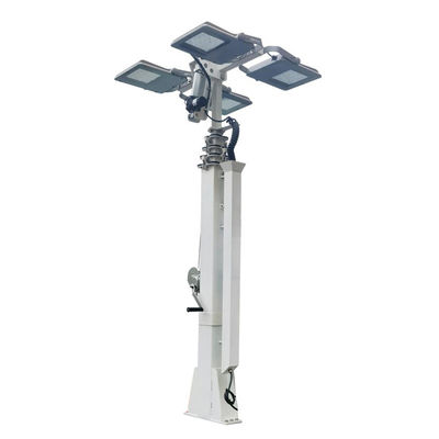 ปรับความสูง มือ Telescopic Mast 19ft 6m สําหรับรถยนต์แสงอาทิตย์