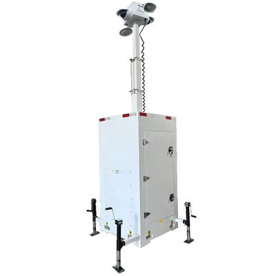 quality หน่วยโทรทัศน์ CCTV มือถือ ที่มีม้า 6 เมตร เพื่อเฝ้าระวังตลาด factory