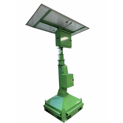 ระบบไฟฟ้าพลังแสงอาทิตย์แบบ DC 24V Led Light Tower สําหรับการสว่างเหมืองแร่บนพื้นผิว