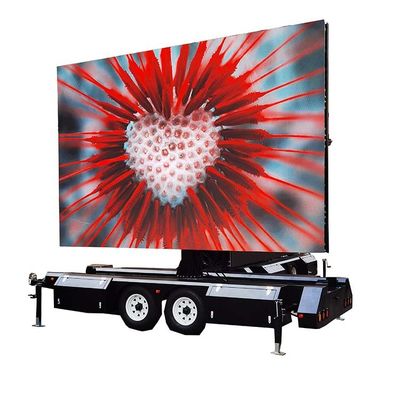 รถยนต์พลังงานแสงอาทิตย์ ติด LED Screen Display รถยนต์กลางแจ้ง 16 สีเทา ระดับสําหรับนิทรรศการสินค้า