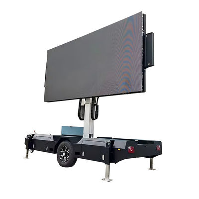 รูปถ่ายในเวลาจริง กลางแจ้ง พกพา Led Display Screen โฆษณา Screen Trailer สําหรับงานกีฬา