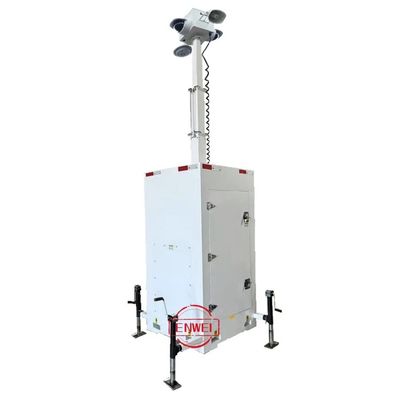 กล้องเคลื่อนไหว Tower Cube ระวังหน่วยสําหรับการป้องกันการขโมยสถานที่ก่อสร้าง