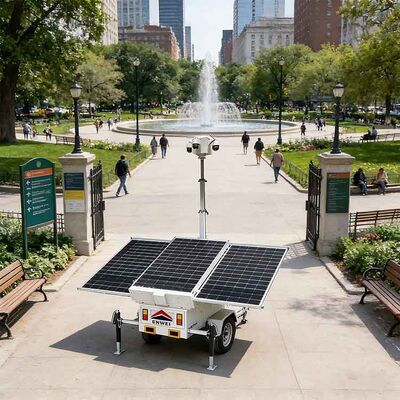 แผ่นแสงอาทิตย์ขนาดใหญ่ กล้องวงจรปิด Cctv รถยนต์ รถยนต์กล้องแสงอาทิตย์พกพา สําหรับการติดตามถนน